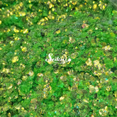 Gamma Iridescent Chunky Glitter - Green Glitter